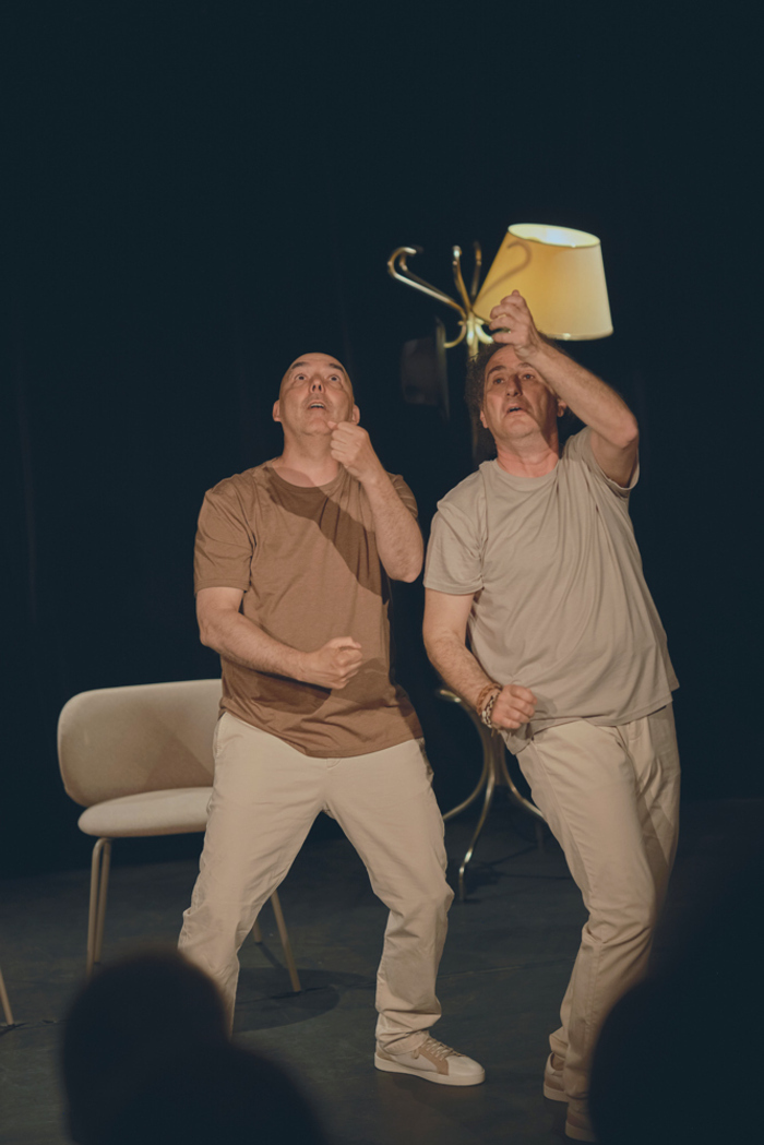 photo des comédiens Carlos Henriquez & Fausto Borghini