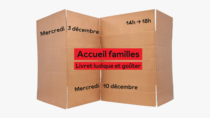 Affiche "Accueil familles"