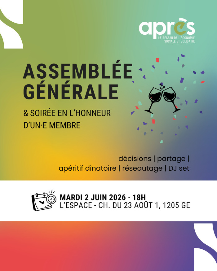 Assemblée générale d'APRÈS-Ge