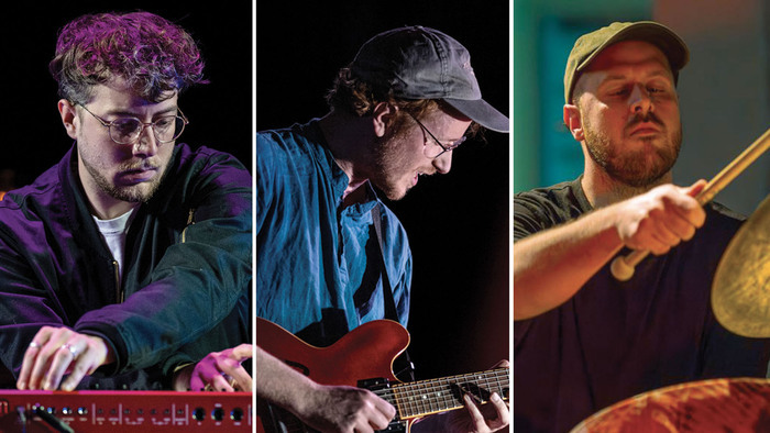 Je vois les 3 musiciens