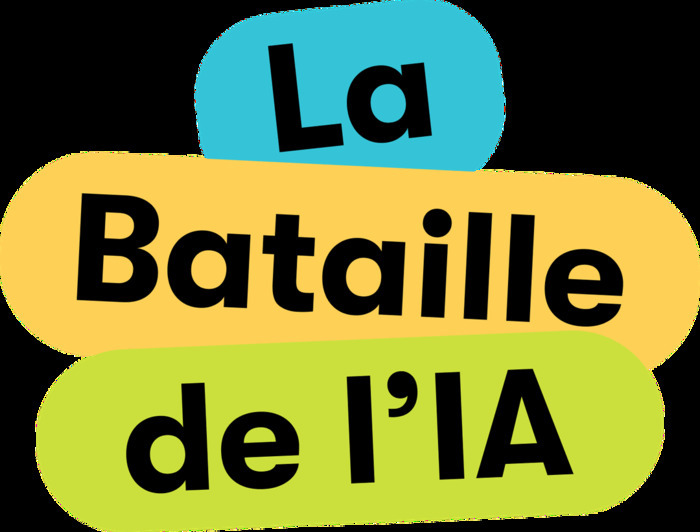 Le nom écrit "la bataille de l'IA"