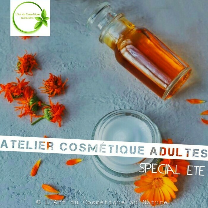 L'Art du Cosmétique au Naturel produits cosmétiques été