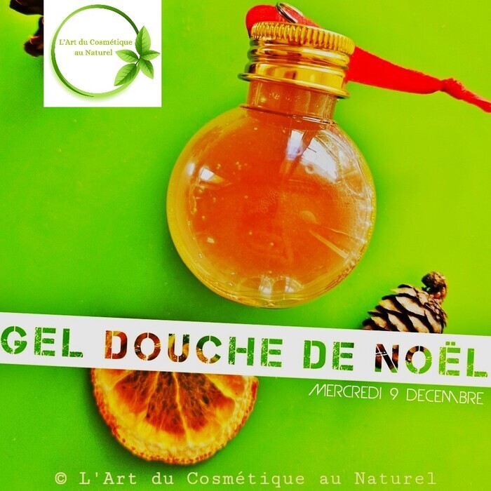 gel douche Noël