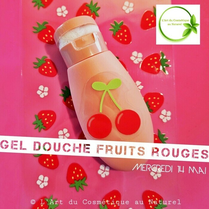 L'Art du Cosmétique au Naturel gel douche fruits rouges