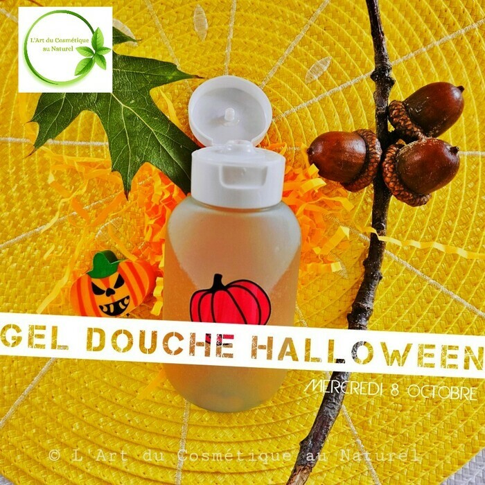 L'Art du Cosmétique au Naturel gel douche halloween