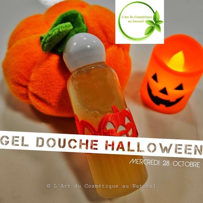gel douche halloween