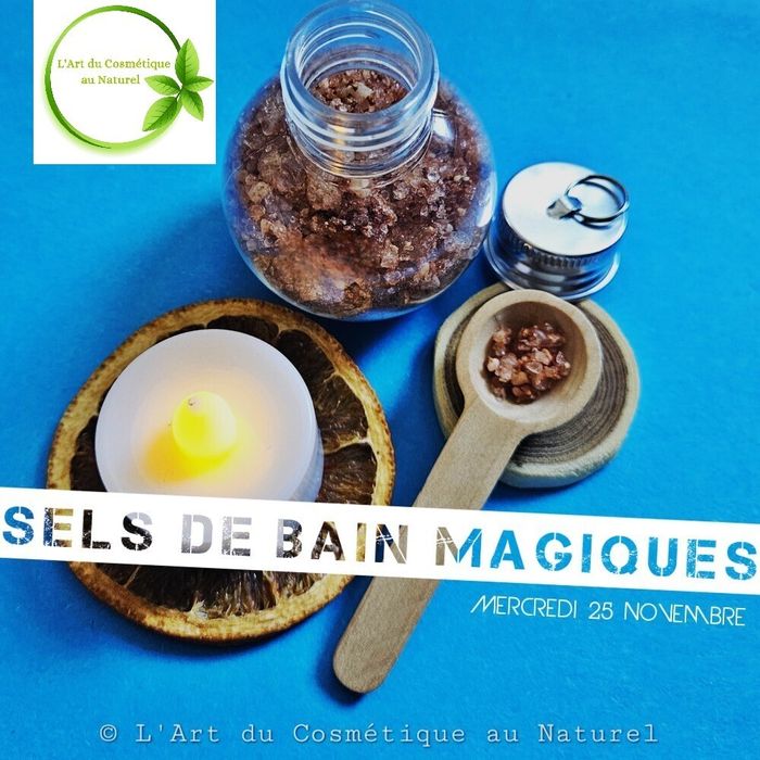 sels de bain magiques