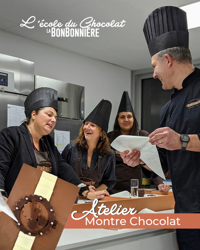 Atelier Montre Chocolat au centre de Genève