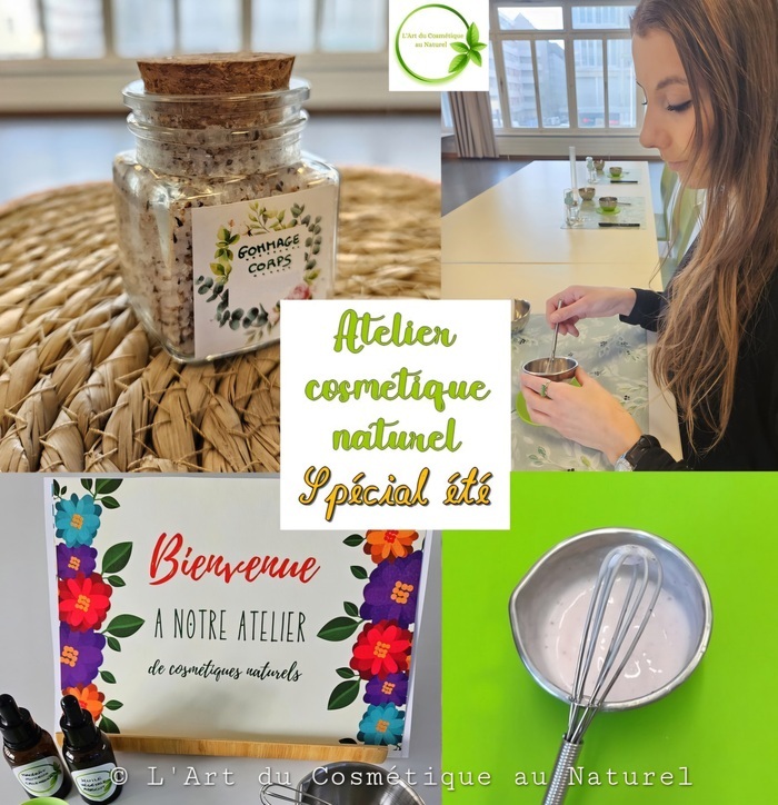 Association L'Art du Cosmétique au Naturel atelier cosmétique été