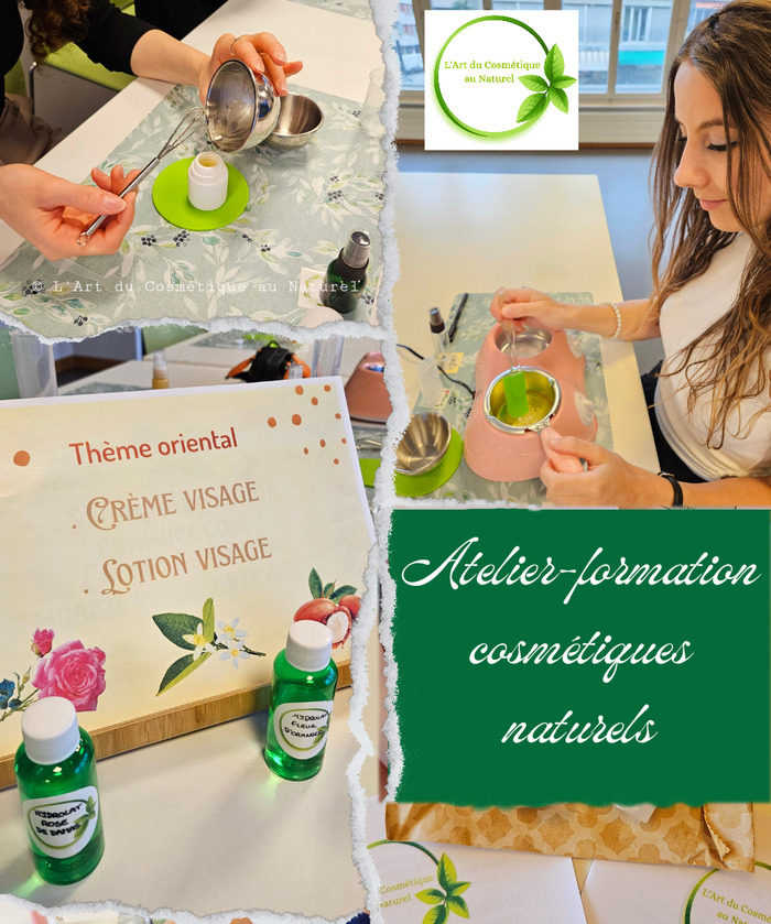 Association L'Art du Cosmétique au Naturel cours cosmétiques naturels