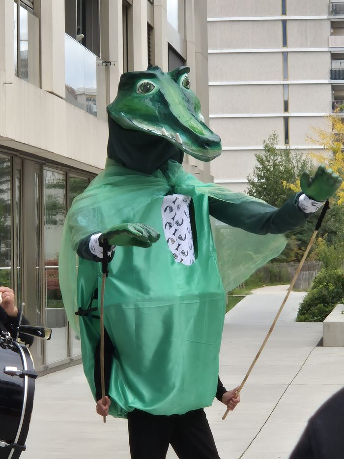 marionnette crocodile