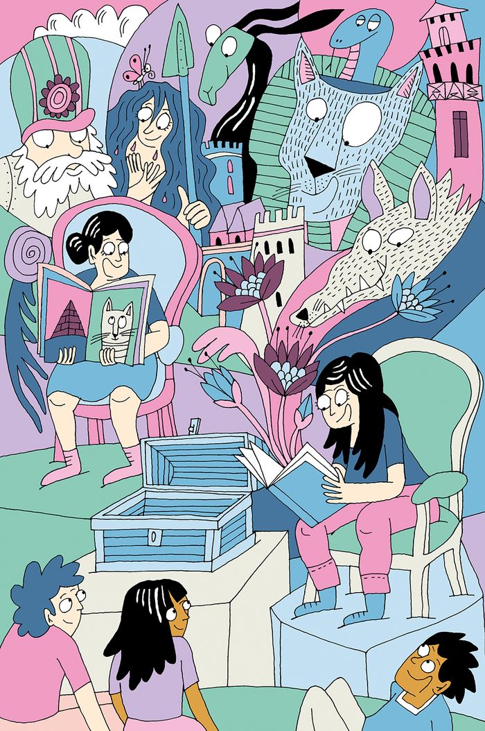 Illustration de l'événement par Adrienne Barman