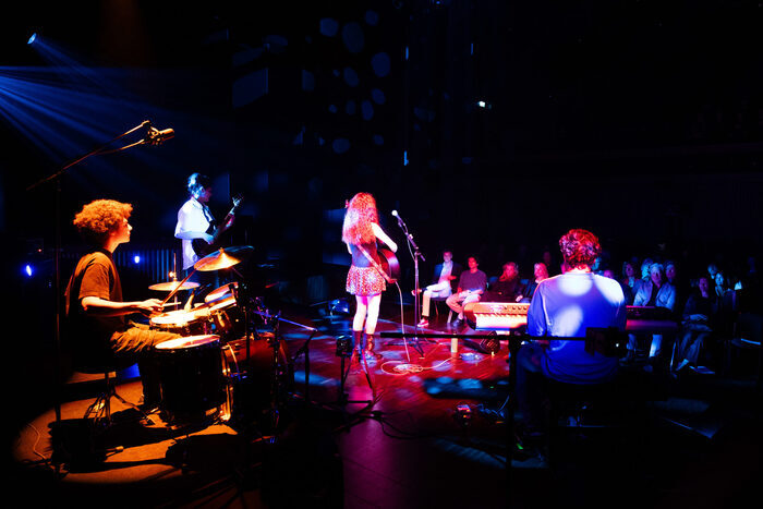 Groupe sur scène