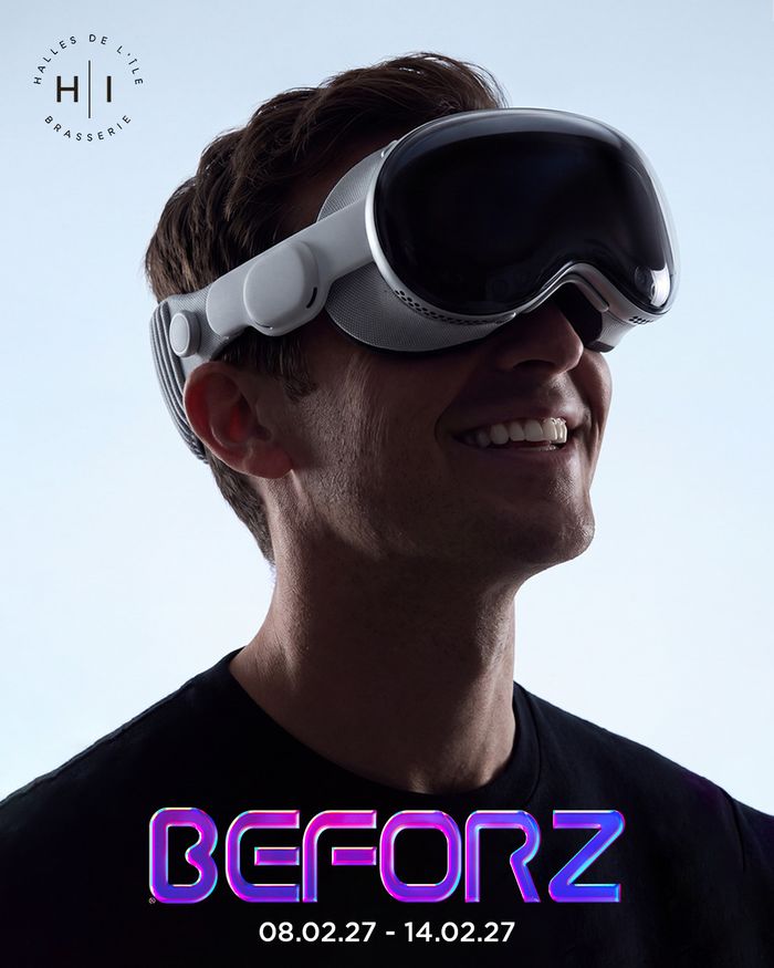 Une personne avec un Apple Vision Pro