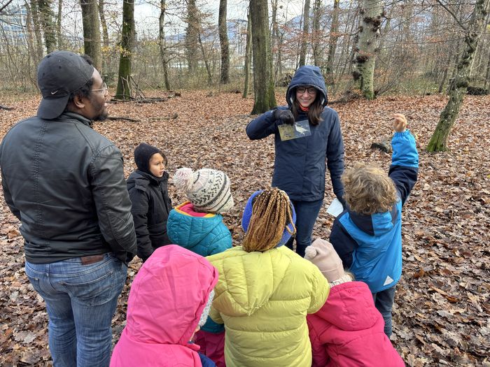 enfants forêt