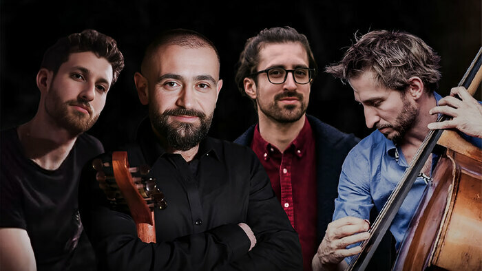 Photo des 4 musiciens du Quartet