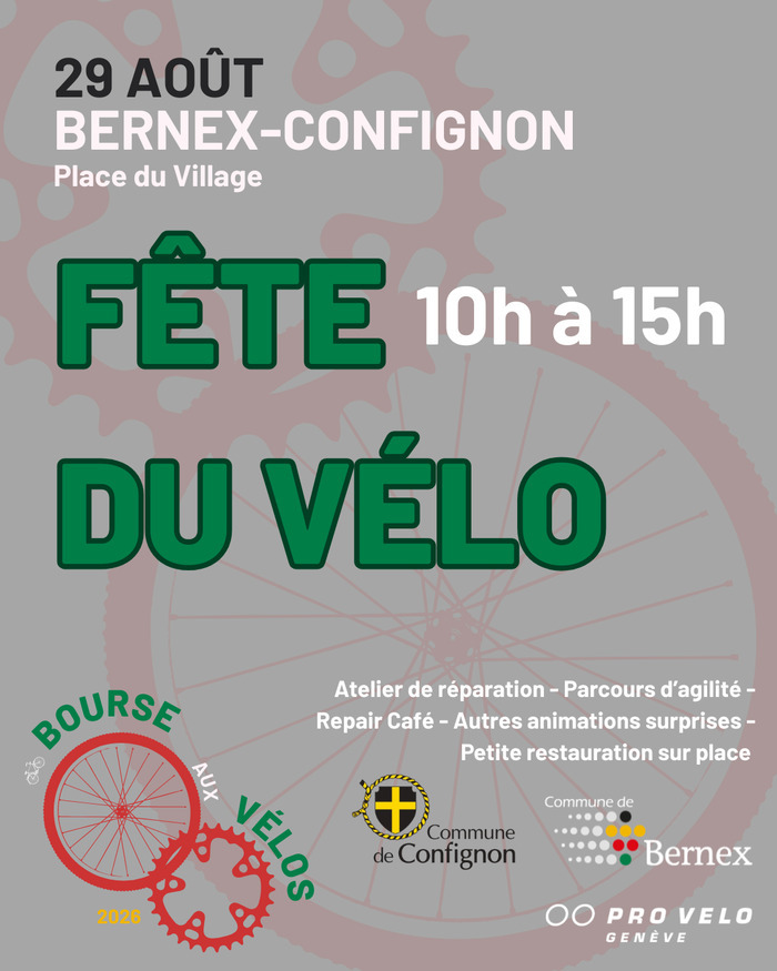 Affiche Bourse aux Vélos Berney-Confignon