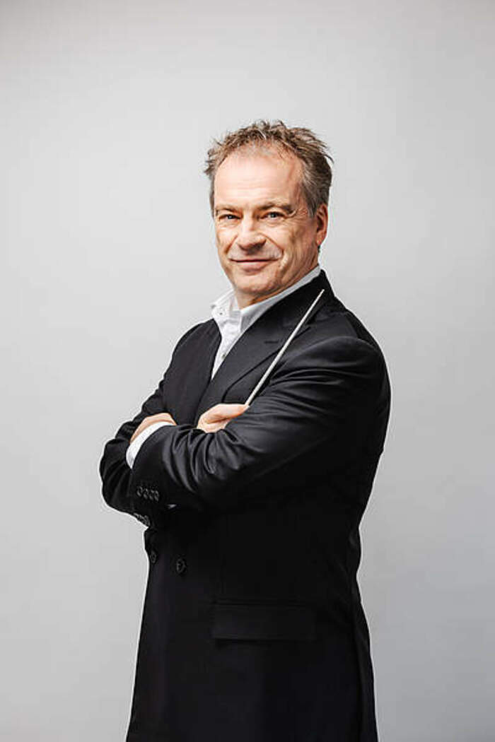 Photo de Jonathan Nott, directeur musical et artistique de l’Orchestre de la Suisse Romande