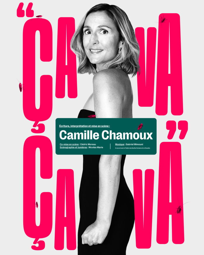 DR. Affiche du spectacle ÇA VA ÇA VA - CAMILLE CHAMOUX
