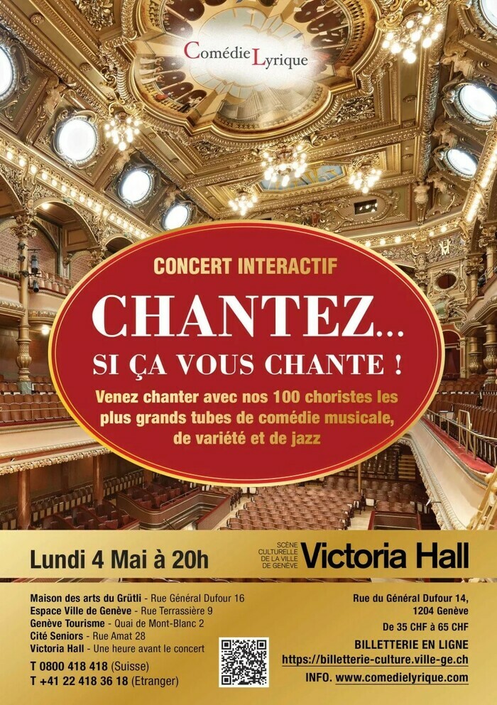 intérieur du Victoria Hall