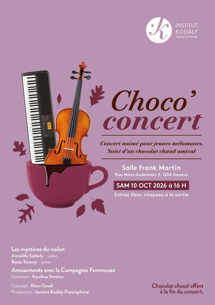 Affiche Choco'concert Octobre 2026