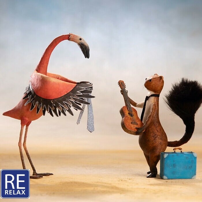 Image extraite du film animé "Une guitare à la mer"