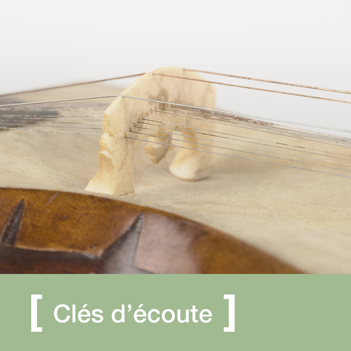 Chevalet d'in instrument à cordes