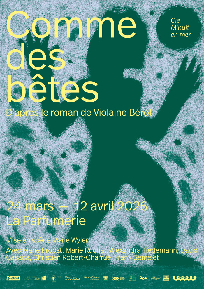Affiche du spectacle "Comme des bêtes"