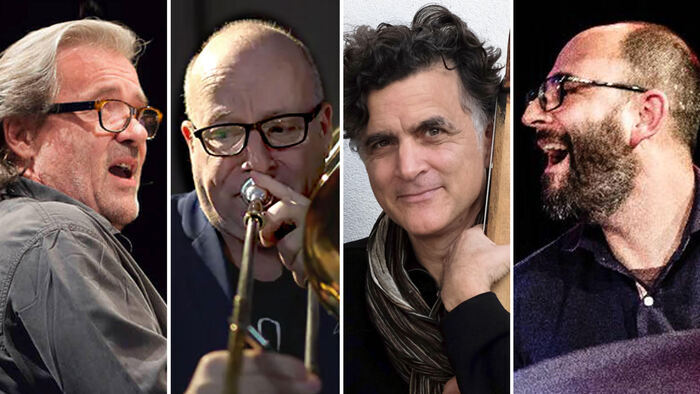 Je vois les 4 musiciens