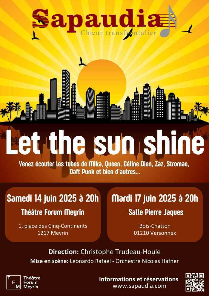 Sapaudia Affiche "Let the sun shine"