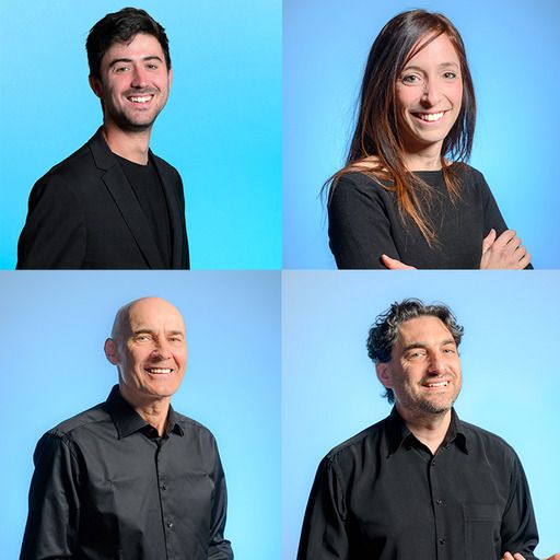 Portraits du quatuor
