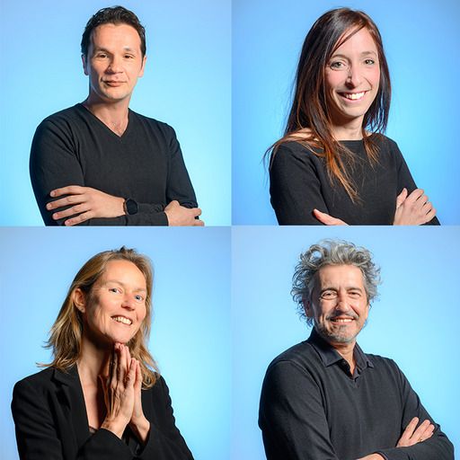 Portrait des quatre violoncellistes
