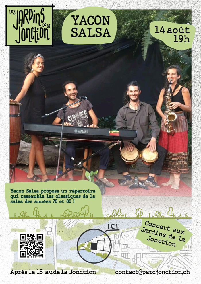 Flyer concert Yacon Salsa