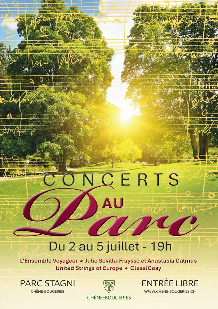 Mairie de Chêne-Bougeries Concerts au parc