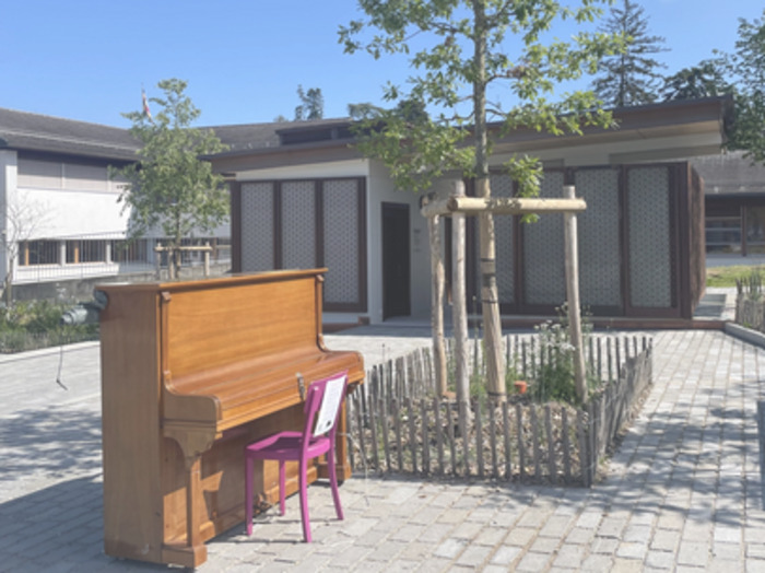 un piano en libre-service