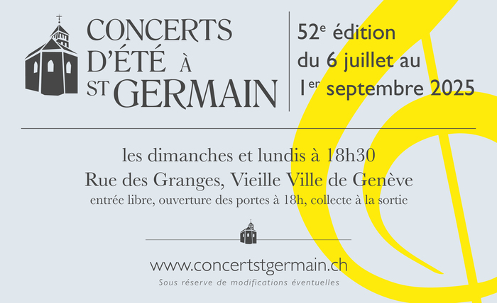 CESG Concerts d'été à Saint-Germain