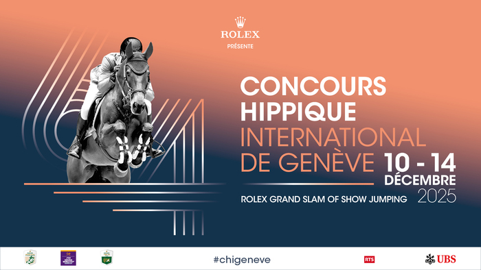 L'affiche officielle du 64e CHI de Genève