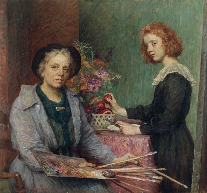 Portrait de Jeanne Pontillon, par Berthe Morisot