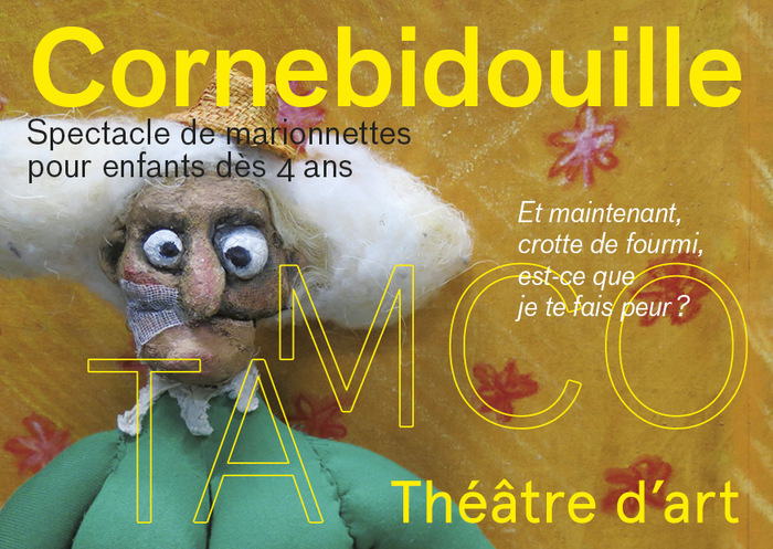 Cie Anadyomène Marionnette de Cornebidouille