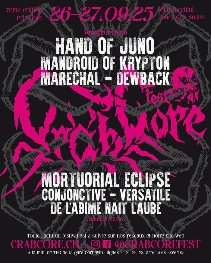 CrabCore Affiche de l'événement