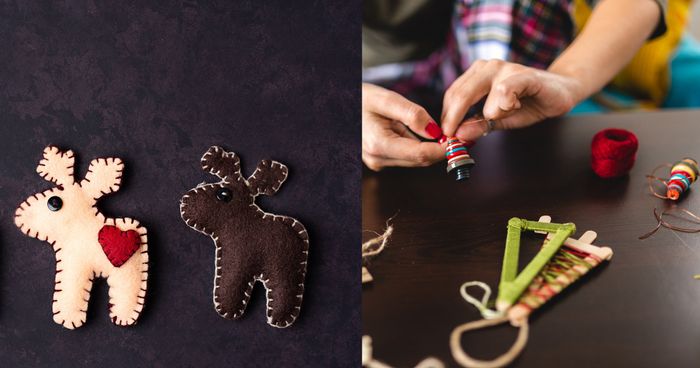 création de décoration de Noël