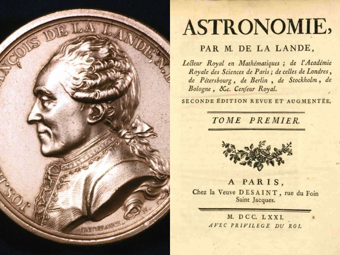 Image d'Astronomie par M. de la Lande