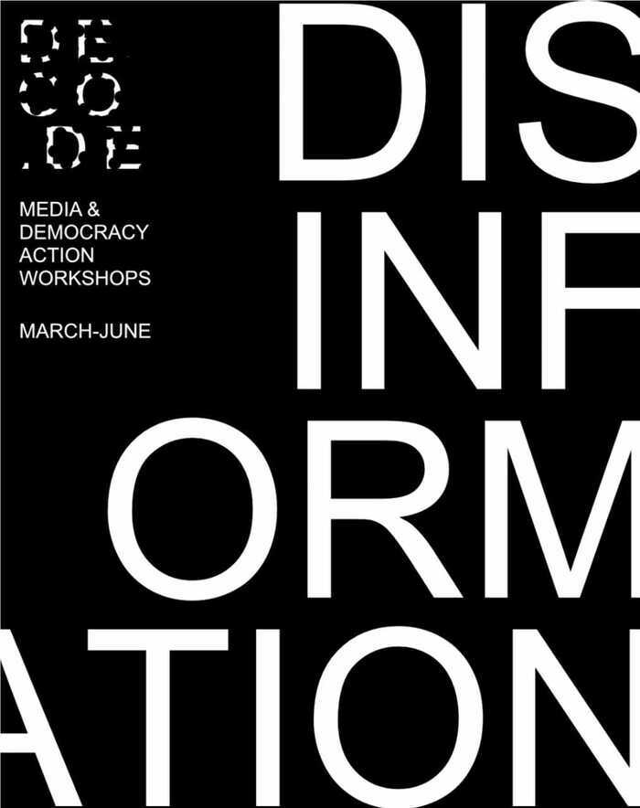 DE.CO.DE, DISINFORMATION, MEDIA AND DEMOCRACY ACTION WORKSHOPS, MARCH-JUNE