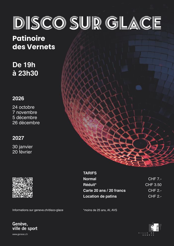 Affiche comportant toutes les informations pratiques,