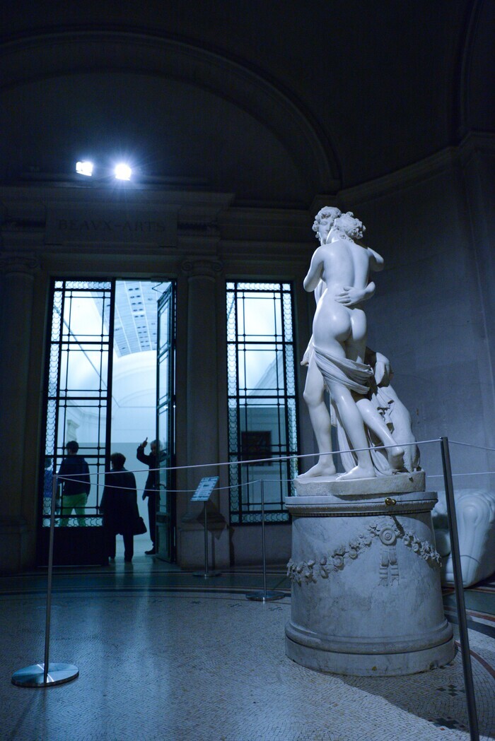 Statue Vénus et Adonis de Canova