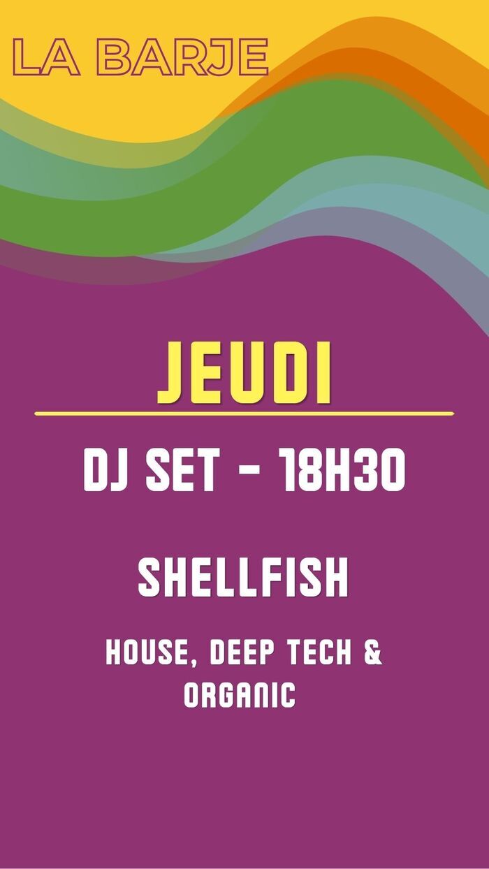 DJ Set à La Barje - Shellfish !