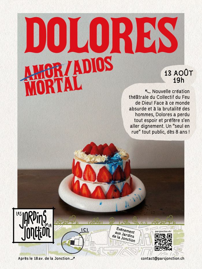 l'image présente un gâteau au fraise, les informations sont écrites autour