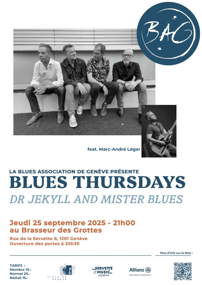 BAG Dr. Jekyll & Mr. Blues au BAG