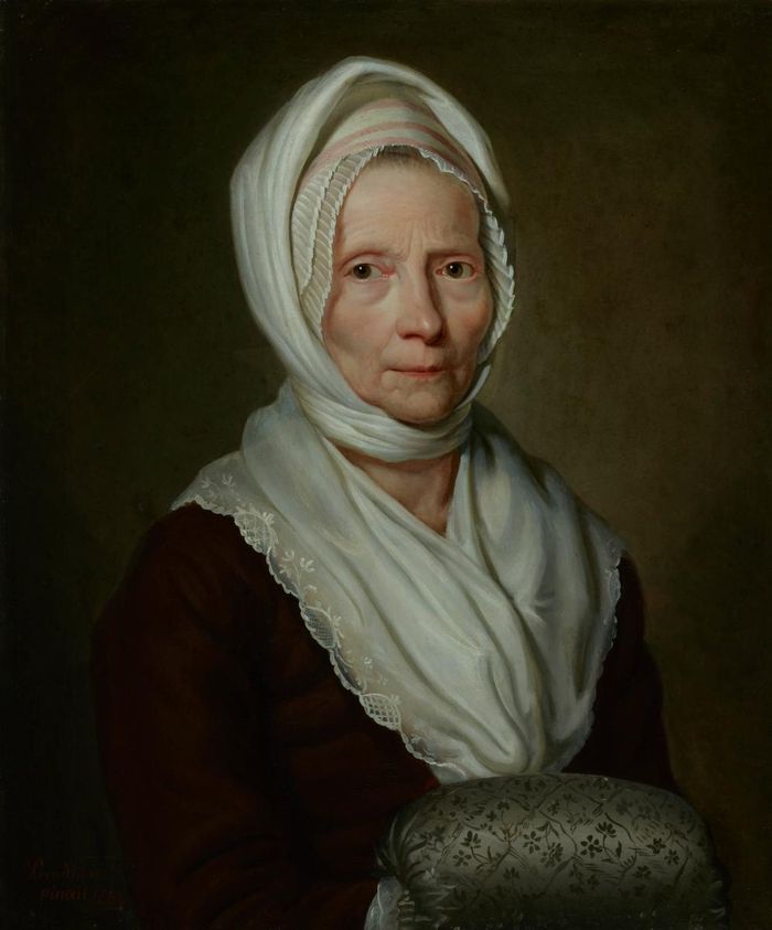Tableau de Jean Preudhomme intitulé "Tableau de femme"