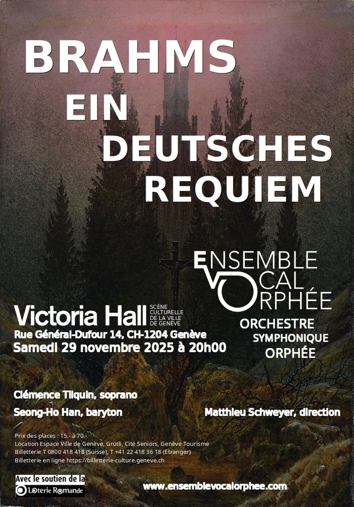 DR Affiche du concert du 29 novembre